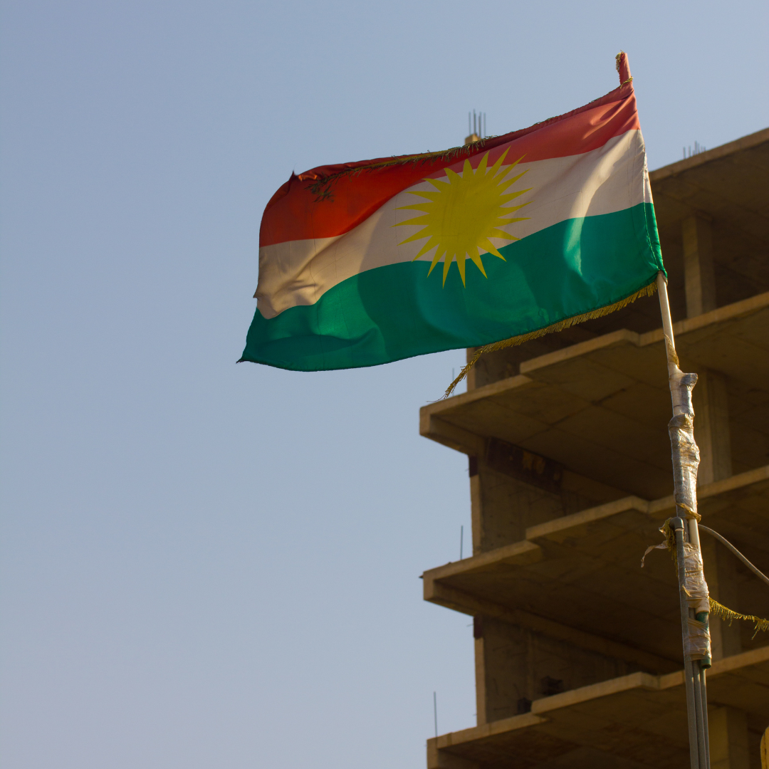 Kurdistan Flagge